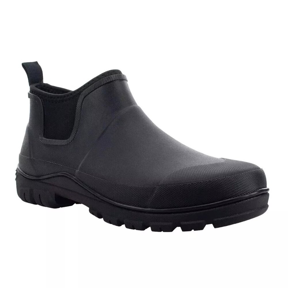 Staheekum  Men's Ankle‎ Rain Boots Black